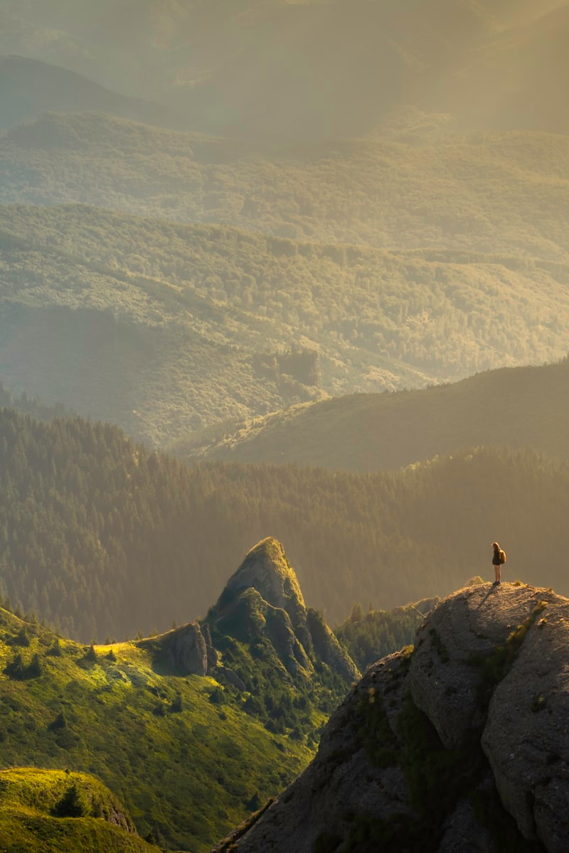 Mountain landscape photograph