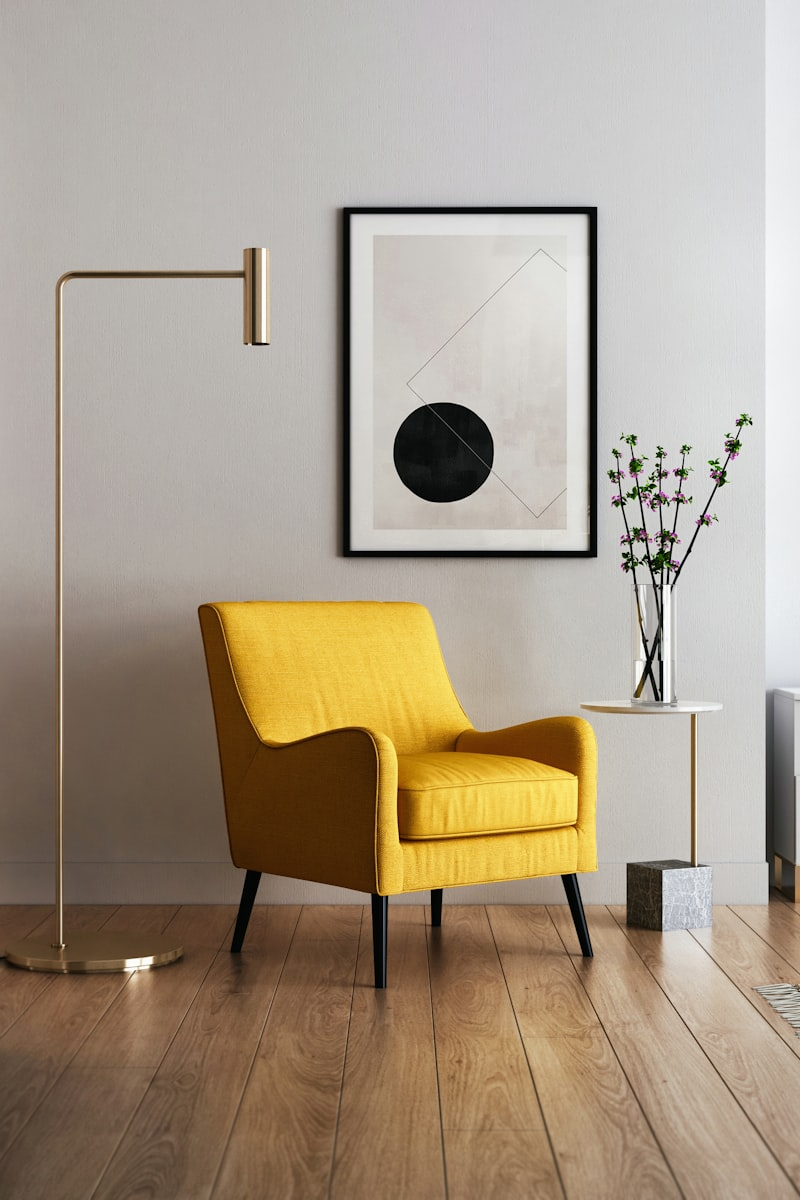 Modern living room interior